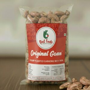 Original Goan Drum Roasted Cashews with Skin